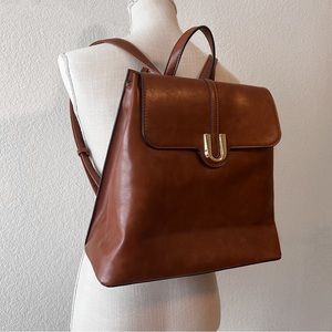 Faux Leather Boho Bag Backpack